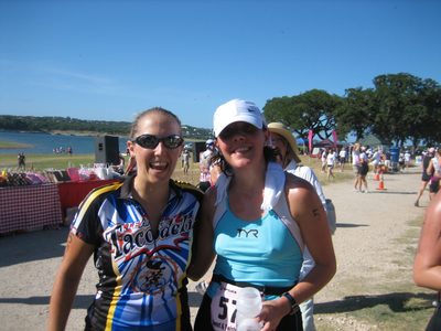 Catherine and Susan.  Not sure what the maniacal smile is about.