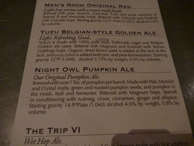 This beer was delicious.  I have often heard of pumpkin...