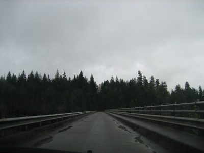 After leaving Olympia Saturday morning, we headed north...