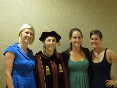 Most of the FSEL girls - Katie, Catherine, Nancy, and Michelle.