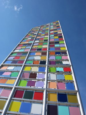 Close-up of the art installation I showed earlier.