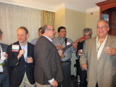 A staple of this party is the singing.  All in Spanish. ...