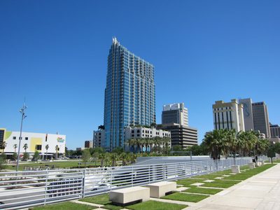 Downtown Tampa.