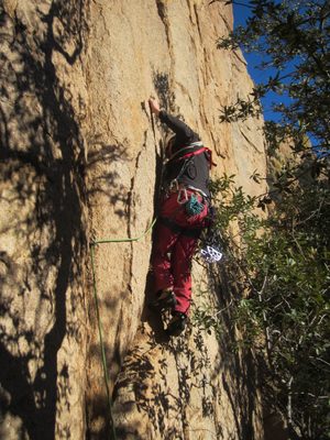 John working his way up.  Check out that huge cam!