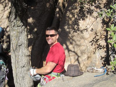 Jay hanging out at the bottom of Driven By Fear.  He...