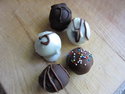 A picture for Mom of Oreo Truffles (or Oreo Balls) made...