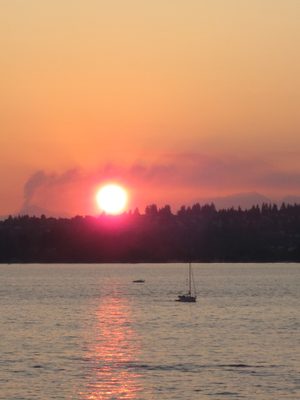 More sunset, more fire.