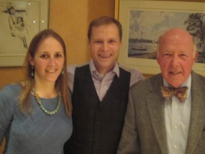 Catherine, John, and Dad.