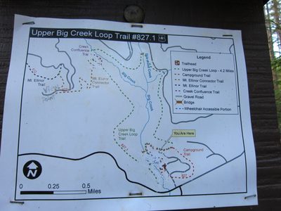 Our trail: the Upper Big Creek Loop Trail #827.1,...
