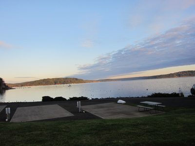 The Hood Canal part of Puget Sound was calm and...