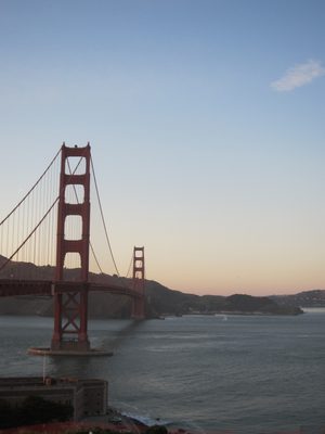 My hope had been to run across the Golden Gate Bridge on...