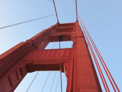 Speaking of paint... Looking up the tower, it looks like...