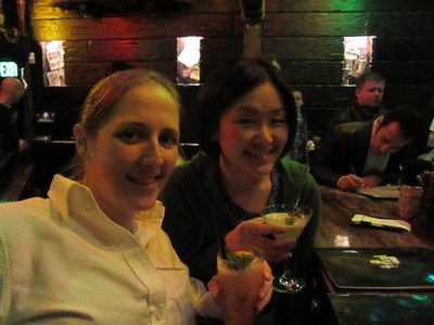 Catherine and Monica at Smuggler's Cove.