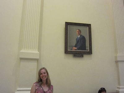 Diana and our ever-adored former president.