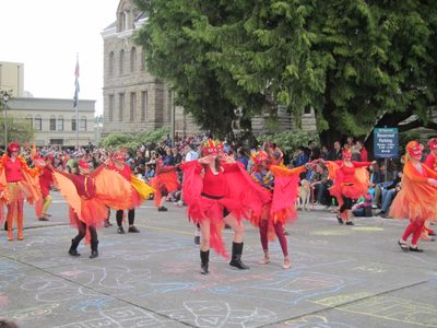 According to their website, the Procession "is a joyous,...