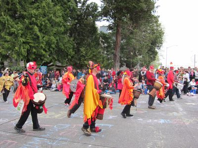 This primarily resulted in people dressing up, often in...