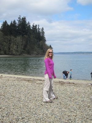 Diana on the "beach".  I have trouble truly accepting...