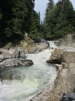 Trying to capture the whole of the falls.  I don't think...