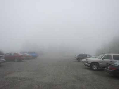 Jay and I got to the parking lot of the Mt Pilchuck...