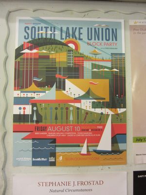I thought this was a neat poster for the South Lake...