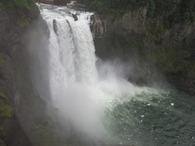 The Falls are rather incredible - 268 ft tall and just...