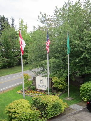 Hey, a Canadian flag!  I swear, this is the first time...