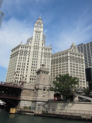 The Wrigley Building.