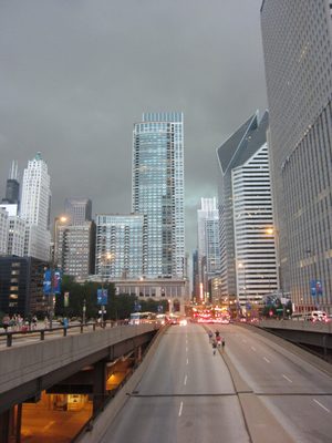 We just tried to move towards the hotel at a faster pace...