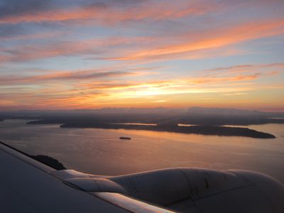 Another shot of the sunset.