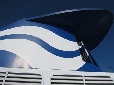 The Spirit of BC was a big boat!