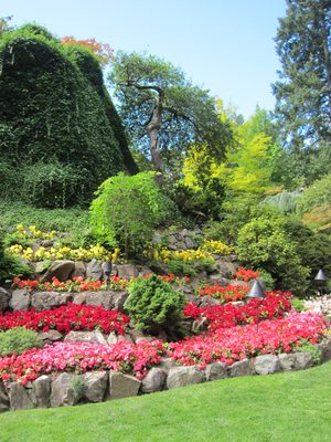 Beautiful colors.  There was a small viewing area at the...