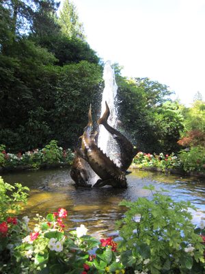 The Sturgeon Fountain.