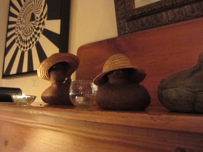 Aw, ducks in hats.