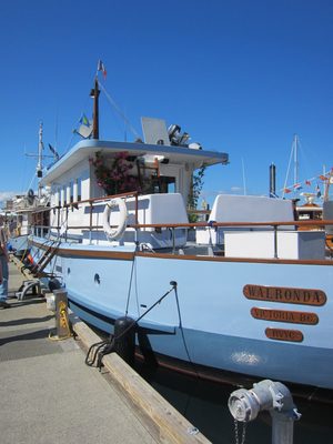 Another wooden boat.