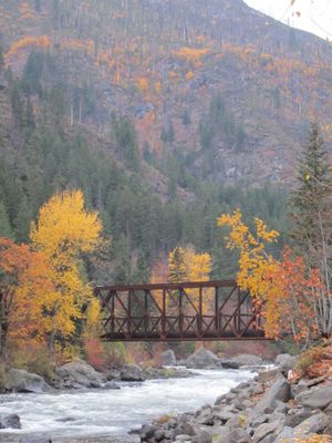 Having come down off the Icicle Ridge Trail and stopped...