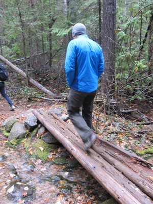 Repeat, with different hiker.