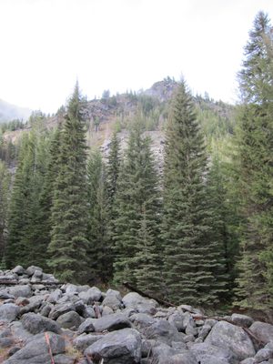 The surrounding mountains began to come into view.  It...