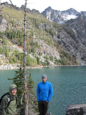 Jay and John, before we head back down the hill...