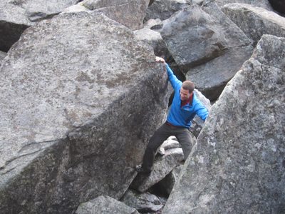 Jay finds a way up.