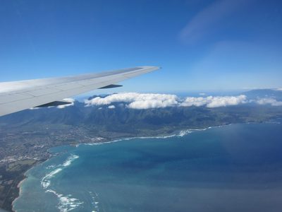 First real views of Maui!  I guess vacation is really happening.