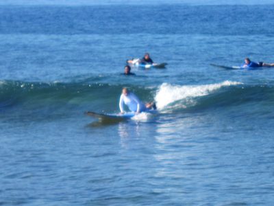 Hey, there's a little wave!