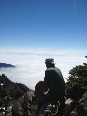 Frank ponders the yonder.