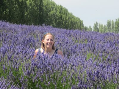 Don't worry, the bushes weren't actually this tall.