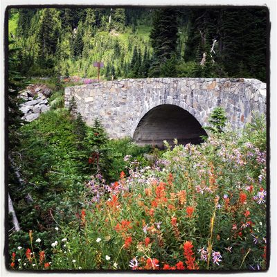 Instagramed version of the stone bridge on the Valley...