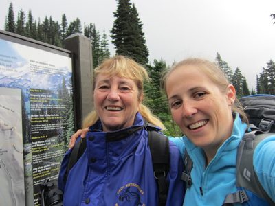 Friday morning, Lucie and I set off on a hike from the...