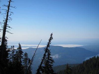 A better view of the Hood Canal. I have learned on these...