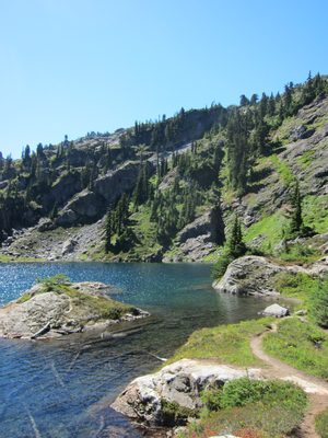 More lake views.  I love alpine lakes.