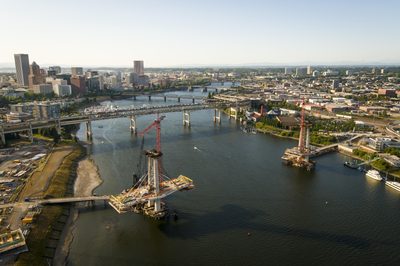 One last shot, with the rest of the Willamette River...