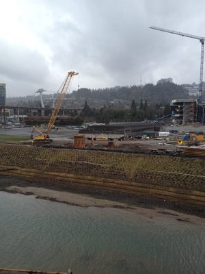 The site visit made the work I did seem very small -- I...
