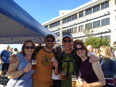 Olympia friends Sarah, Justin, John, and Stephanie at...